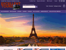 Tablet Screenshot of excellent-tours.nl